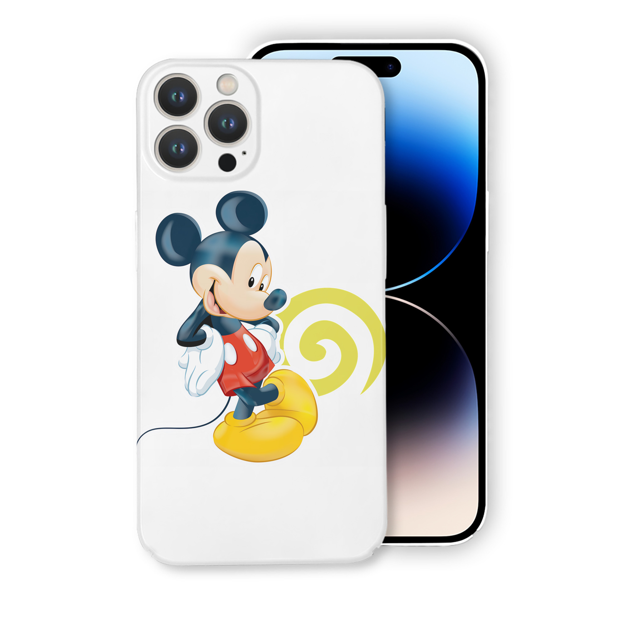 （画像用） ミッキーマウス Mickey Mouse 【iPhone 14シリーズ対応】ハードケース